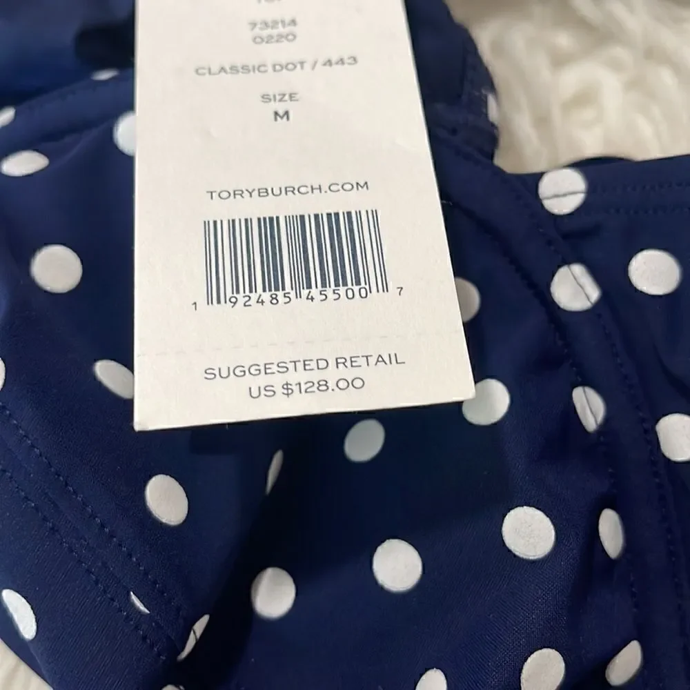 TORY BURCH BIKINI TOP NWT SIZE M